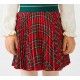Abel & Lula Winter Girl Green and Squared Set
