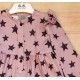 José Varón Invierno Vestido niña Malva Estrellas