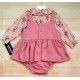 Basmartí Winter Baby Girl Set with Romper Pajares