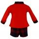 Miranda Invierno Conjunto niño Rojo y Cuadros