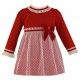 Miranda Invierno Vestido niña Rojo Fiesta