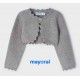 Mayoral Winter Baby Girl Gray Cardigan
