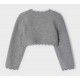 Mayoral Winter Baby Girl Gray Cardigan