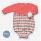 Juliana Winter Baby Corale Romper Squares