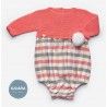 Juliana Winter Baby Corale Romper Squares
