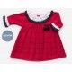 Juliana Winter Baby Girl Red Dress Squares