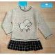 Don Algodón Invierno Vestido bebé niña Oveja