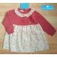 Don Algodon Winter Baby Girl Fuchsia Dress Sheeps
