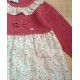 Don Algodon Winter Baby Girl Fuchsia Dress Sheeps