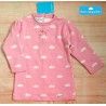 Don Algodón Invierno Vestido bebé niña Rosa Nubes