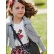 Mayoral Winter Girl Gray Cardigan Furry Collar