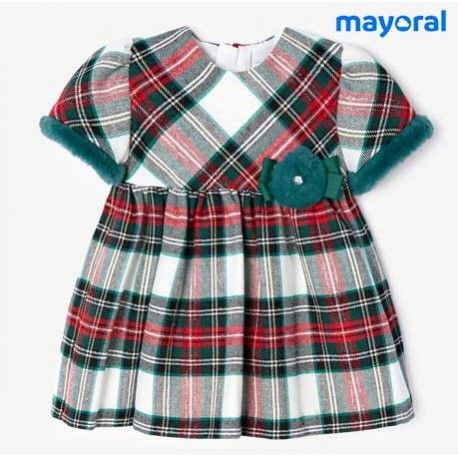 Mayoral Winter Baby Girl Dress Squares