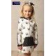 Basmartí Invierno Vestido niña Lunada Capucha