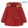 Mayoral Invierno Chaquetón niña Acolchado Guinda