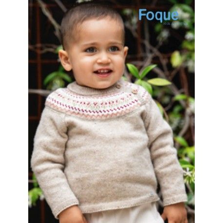 Foque Winter Boy Beige Sweater