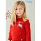 Foque Invierno Jersey niña Navideño Renos