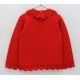 Foque Winter Girl Red Sweater Reindeers