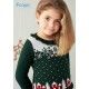 Foque Winter Girl Dark Green Sweater