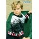 Foque Invierno Jersey niño Verde Navideño Casitas