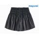 Mayoral Invierno Falda Pantalón niña Polipiel Negra