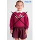Mayoral Invierno Falda Pantalón niña Polipiel Mora