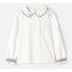 Mayoral Invierno Blusa niña Crudo Moka