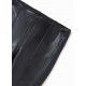 Mayoral Winter Teen Girl Black Leatherette Trousers