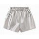 Mayoral Invierno Pantalón corto niña Polipiel Plata