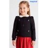 Mayoral Invierno Conjunto niña Negro y Rojo