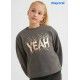 Mayoral Invierno Sudadera niña Gris Yeah