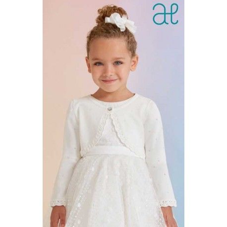 Abel & Lula Summer Girl White Jacket