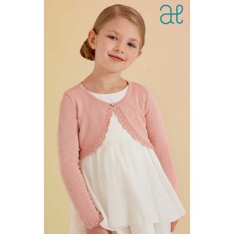 Abel & Lula Summer Girl Pink Jacket