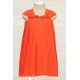 Abel & Lula Summer Girl Pleated Dress Grapefruit