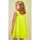 Abel & Lula Verano Vestido niña Gasa Plisado Lima
