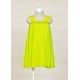 Abel & Lula Summer Girl Pleated Dress Lime