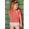 Juliana Verano Conjunto bebé niña Coral Lazo