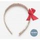 Juliana Summer Headband Corale Tie and Flowers