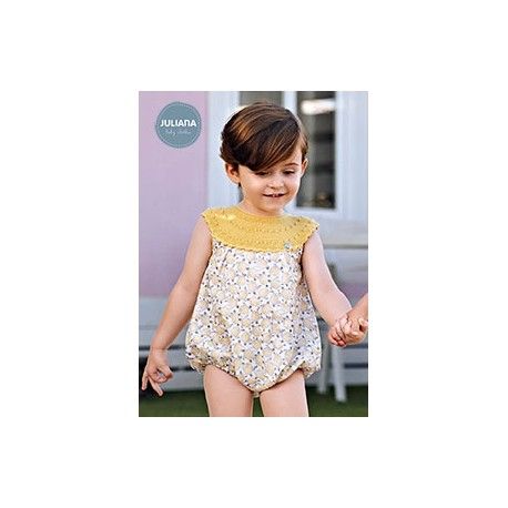 Juliana Summer Baby Boy Romper Turtles