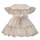 Miranda Verano Vestido niña Estampado con Adorno Floral