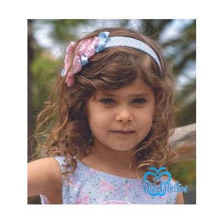 DBB Collection Summer Pink and Blue Headband