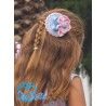 DBB Collection Summer Pink and Blue Pin Flowers