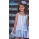 DBB Collection Summer Girl Dress Stripes Low Waist