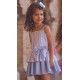 DBB Collection Summer Girl Dress Stripes Low Waist
