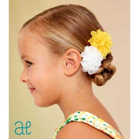 Abel&Lula Summer Girl Pin Flowers Ceremony Lemon