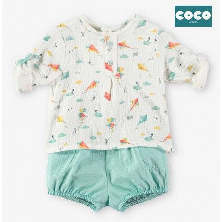 Coco Acqua Verano Conjunto bebé niño Cometas