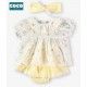 Coco Acqua Summer Baby Girl Yellow Set Animals