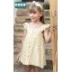 Coco Acqua Summer Girl Ocher Striped Dress