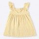 Coco Acqua Summer Girl Ocher Striped Dress
