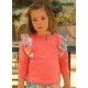 Cocote Summer Girl Corale Sweatshirt Sunflowers