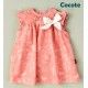 Cocote Summer Baby Girl Pink Dress Animals